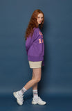 スローアシッド(SLOW ACID) OWL Sweatshirt (VIOLET)