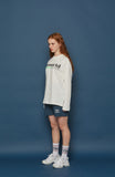 スローアシッド(SLOW ACID) Neon Logo Long-T (WHITE)