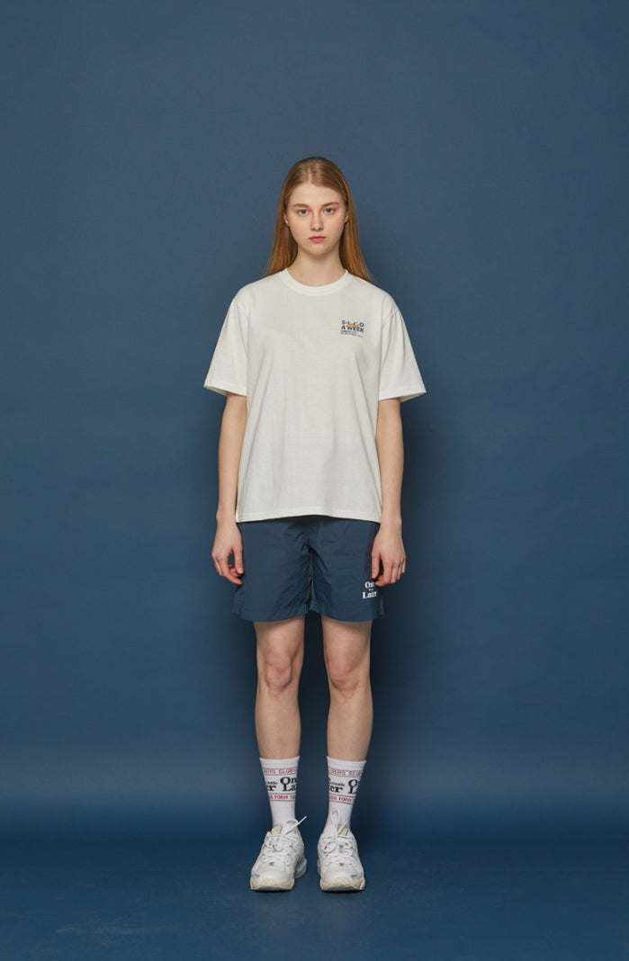 スローアシッド(SLOW ACID) LATER Short-T (WHITE)