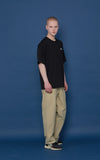 スローアシッド(SLOW ACID) Back Logo Short-T (BLACK)