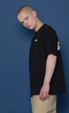 スローアシッド(SLOW ACID) Back Logo Short-T (BLACK)