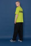 スローアシッド(SLOW ACID) Back Logo Short-T (LIME)