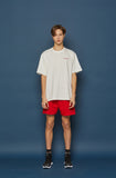 スローアシッド(SLOW ACID) Vertical Logo Short-T (WHITE)