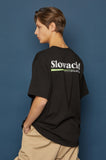 スローアシッド(SLOW ACID) Neon Logo Short-T (BLACK)