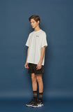 スローアシッド(SLOW ACID) Neon Logo Short-T (WHITE)