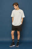 スローアシッド(SLOW ACID) Neon Logo Short-T (WHITE)