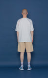 スローアシッド(SLOW ACID) Front Cargo Half Pants (BEIGE)