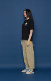 スローアシッド(SLOW ACID) Wide Cotton Pants (BEIGE)