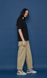 スローアシッド(SLOW ACID) Wide Cotton Pants (BEIGE)