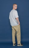 スローアシッド(SLOW ACID) Wide Cotton Pants (BEIGE)