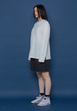 スローアシッド(SLOW ACID) Layered Slit Long-T (WHITE)