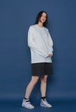 スローアシッド(SLOW ACID) Layered Slit Long-T (WHITE)