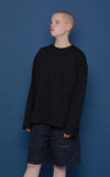 スローアシッド(SLOW ACID) Layered Slit Long-T (BLACK)