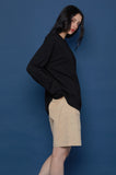 スローアシッド(SLOW ACID) Layered Slit Long-T (BLACK)