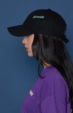 スローアシッド(SLOW ACID) OBILQUE Logo Cap (BLACK)