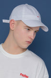 スローアシッド(SLOW ACID) Small Logo Washing Cap (WHITE)