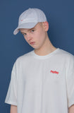 スローアシッド(SLOW ACID) Small Logo Washing Cap (WHITE)