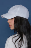 スローアシッド(SLOW ACID) Small Logo Washing Cap (WHITE)