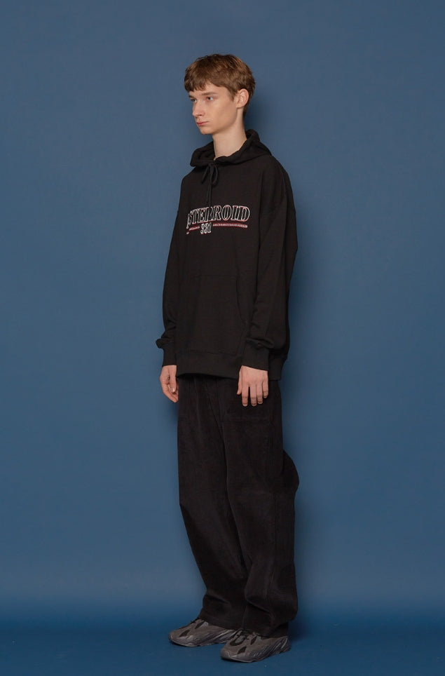 スローアシッド(SLOW ACID) Double R 331 Hoodie (BLACK)