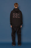 スローアシッド(SLOW ACID) Double R 331 Hoodie (BLACK)