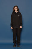 スローアシッド(SLOW ACID) Earth Logo Hoodie (BLACK)