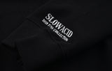 スローアシッド(SLOW ACID) Embossing Logo Sweatshirt (BLACK)