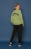 スローアシッド(SLOW ACID) Embossing Logo Sweatshirt (MINT)