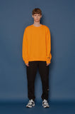 スローアシッド(SLOW ACID) Embossing Logo Sweatshirt (ORANGE)