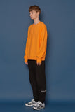 スローアシッド(SLOW ACID) Embossing Logo Sweatshirt (ORANGE)