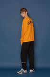 スローアシッド(SLOW ACID) Embossing Logo Sweatshirt (ORANGE)