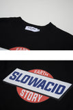 スローアシッド(SLOW ACID) Story Logo Long-T (BLACK)