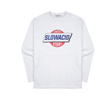 スローアシッド(SLOW ACID)Story Logo Long-T (WHITE)