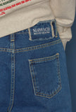 スローアシッド(SLOW ACID) Key ring Denim Pants (DEEP BLUE)