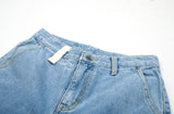 スローアシッド(SLOW ACID)Key ring Denim Pants (LIGHT BLUE)