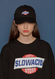 スローアシッド(SLOW ACID) Story Logo Cap (BLACK)