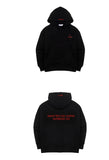 スローアシッド(SLOW ACID) Rose Embroidery Hoodie (BLACK)