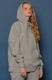 スローアシッド(SLOW ACID) Rose Embroidery Hoodie (GREY)