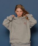 スローアシッド(SLOW ACID) Rose Embroidery Hoodie (GREY)