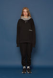 スローアシッド(SLOW ACID) Boucle Logo Hoodie (BLACK)