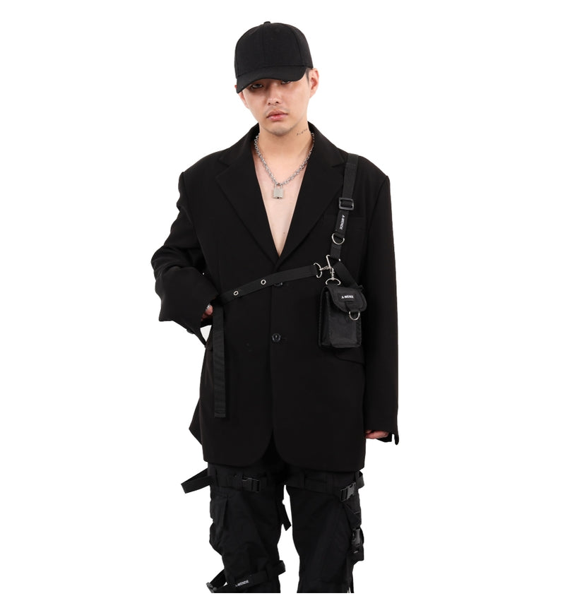 A-WENDE(オウェンド) Point harness bag (Black)