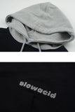 スローアシッド(SLOW ACID) Boucle Logo Hoodie (BLACK)