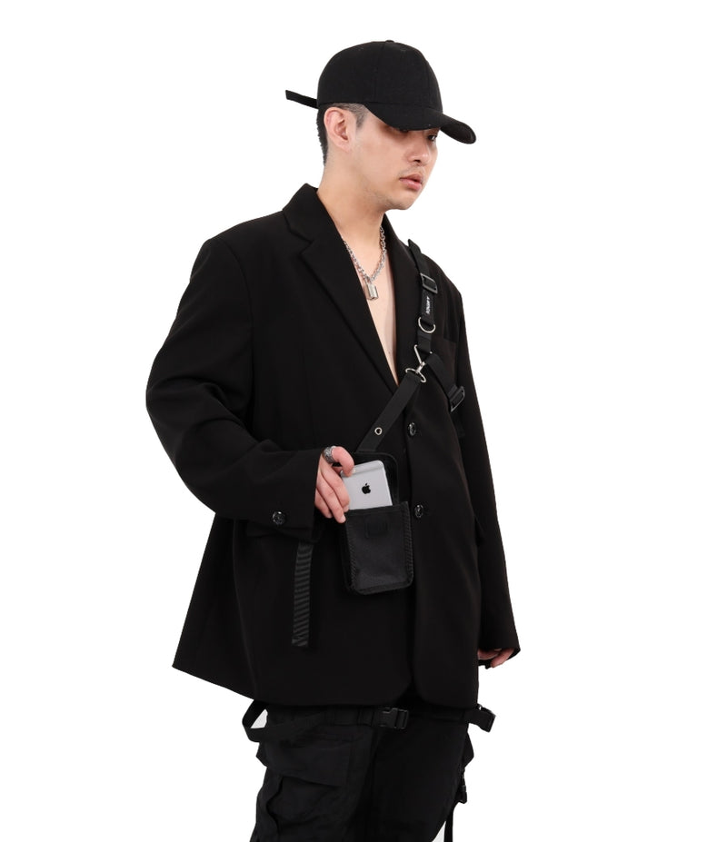 A-WENDE(オウェンド) Point harness bag (Black)