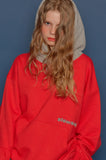 スローアシッド(SLOW ACID) Boucle Logo Hoodie (RED)