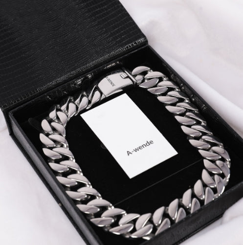 A-WENDE(オウェンド) CUBAN LINK CHAIN (SILVER)