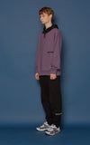 スローアシッド(SLOW ACID) Boucle Logo Hoodie (VIOLET)