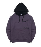 スローアシッド(SLOW ACID) Boucle Logo Hoodie (VIOLET)