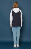 スローアシッド(SLOW ACID) Fox Raglan Hoodie (NAVY)