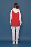 スローアシッド(SLOW ACID)Fox Raglan Hoodie (RED)