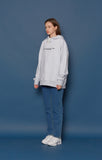 スローアシッド(SLOW ACID) Page Hoodie (PALE MELANGE)