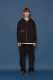 スローアシッド(SLOW ACID) Night scene Hood Zip-up (BLACK)